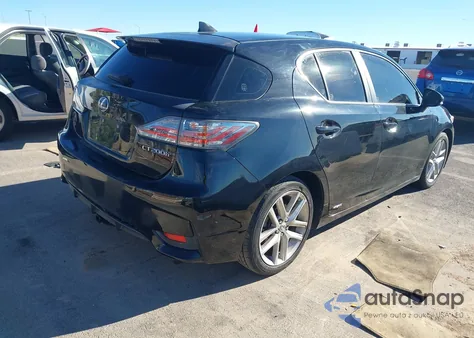 2016 Lexus Ct 200H из США, поврежденный, VIN JTHKD5BH4G2254613